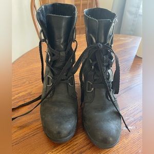 Sorel wedge boots